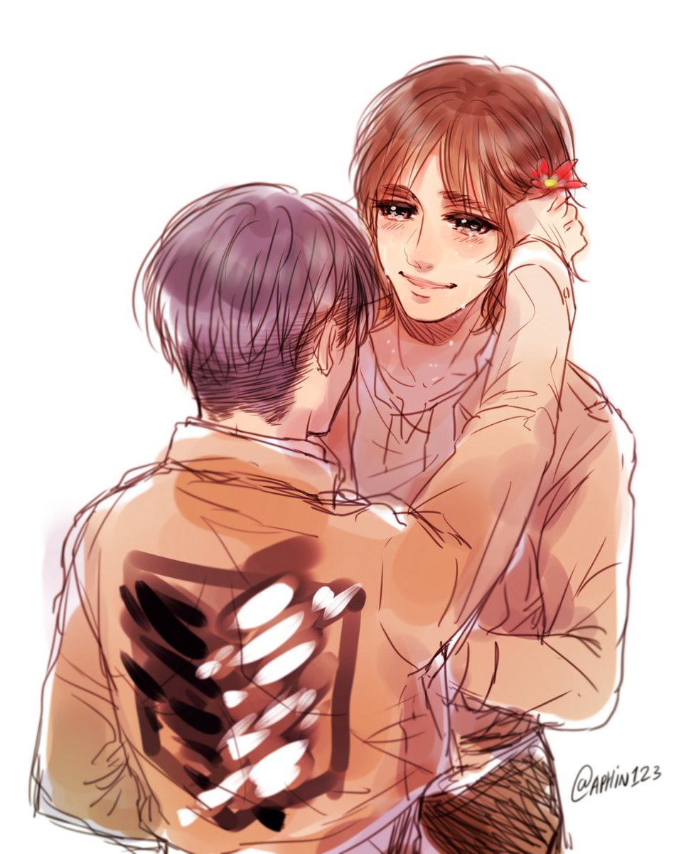 Aphin123 Haus Rivaere On Twitter No Eren Will Die In 1 Years Hahahahah At My Country Lots People Jokes About How Levi And Eren Kissing Historia Hands Like twitter