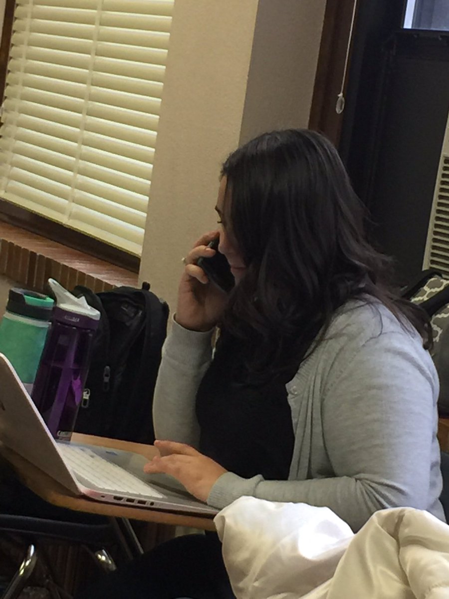 Congrats to my Speech and Debate president, Mady on her admission to Cal State Monterey Bay! <a href="/CSUMB/">Cal State Monterey Bay</a>! Calling her sister with the news!