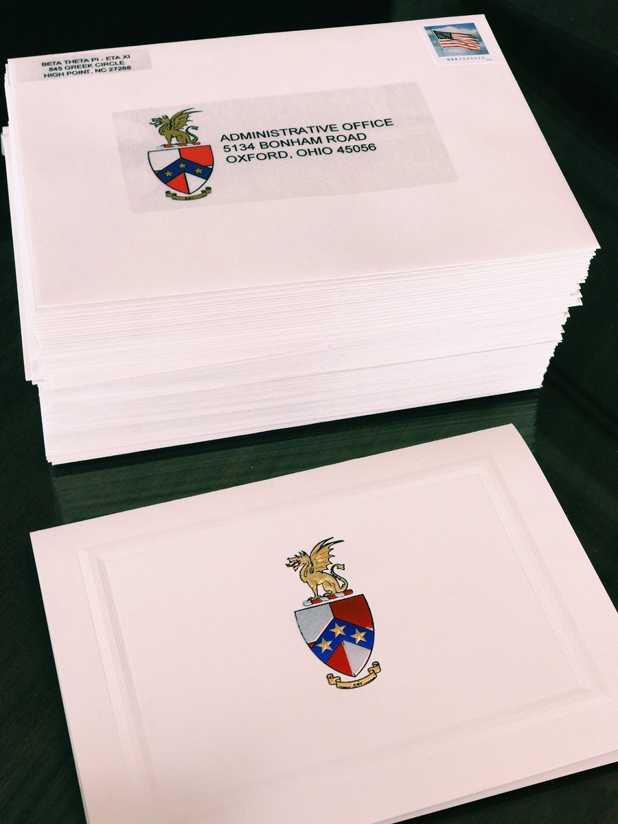 The official invitations for the Eta Xi Installation are in the mail. For more info please visit: EtaXi.eventbrite.com
