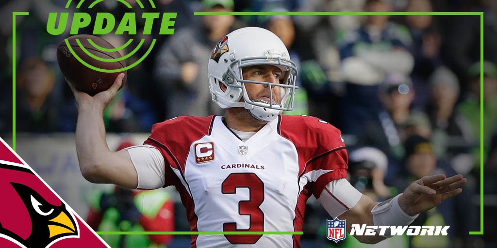 nflnetwork's tweet photo. UPDATE: @AZCardinals QB Carson Palmer announces he will return to football for the 2017 season. https://t.co/7oNVVNvejw