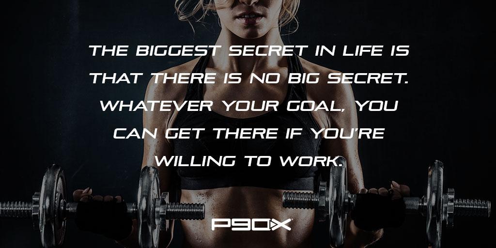 P90X's tweet photo. You get what you work for. End of story. #P90X #Motivation https://t.co/WvY9b3U6iV