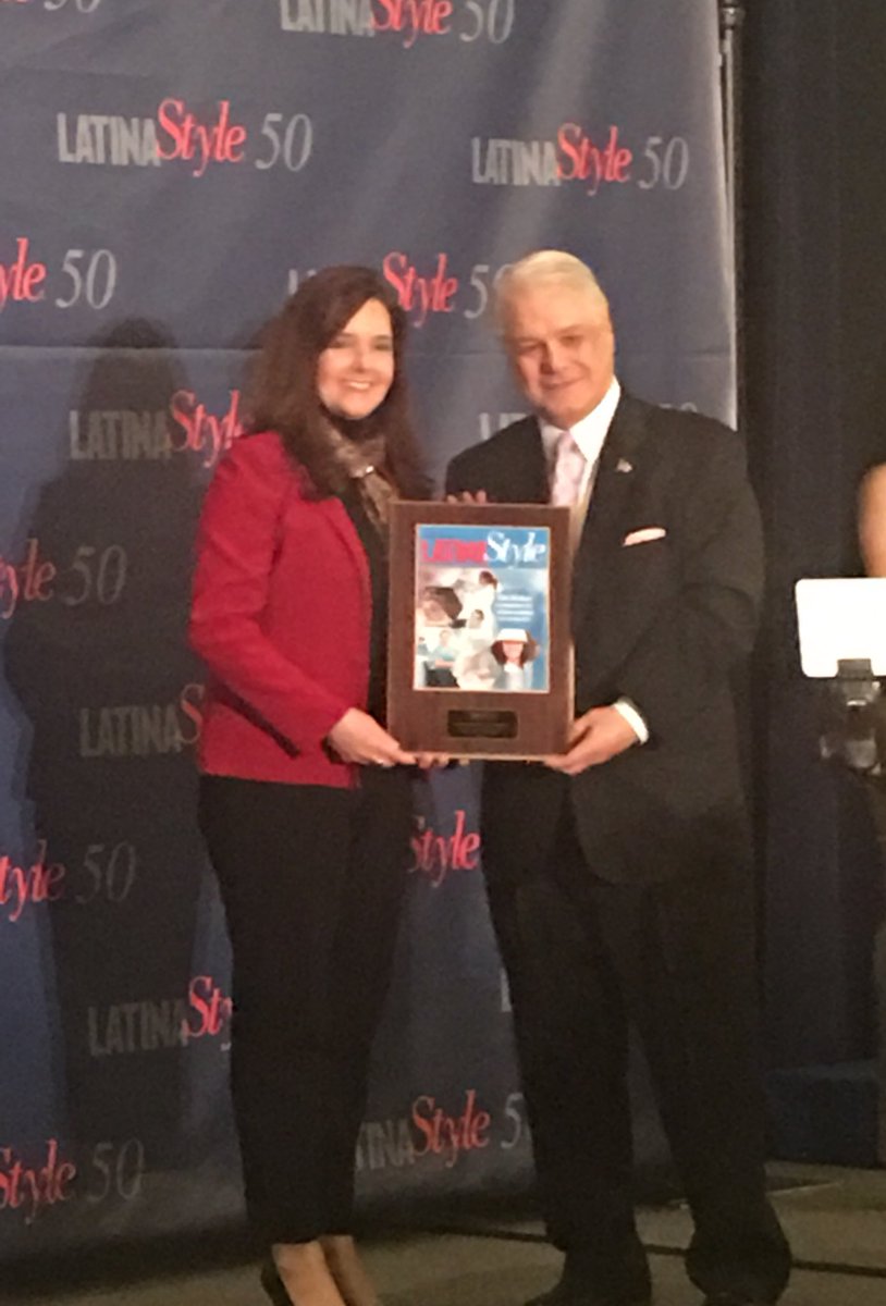 GM_Diversity's tweet photo. Thank you Latina Style magazine for recognizing GM as #8 company for Latinas! #LS502017 https://t.co/alMVCZRxAZ
