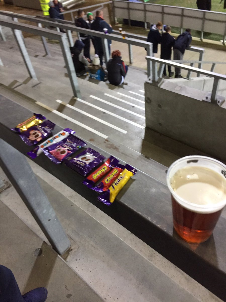 Jon86murphy's tweet photo. Minus conditions. I call this prepared. #Chocy #SaintsGold https://t.co/MaJGTqfe8V