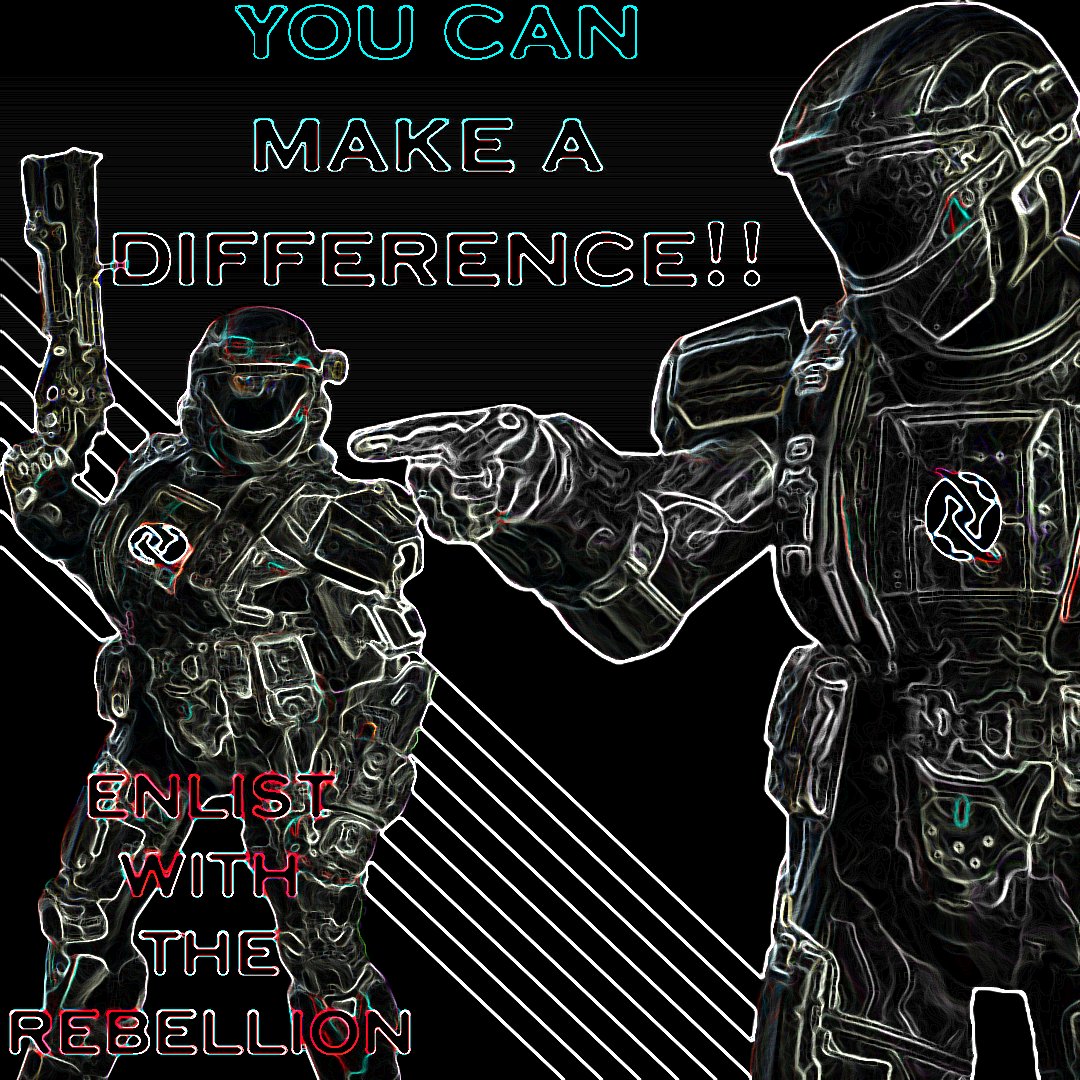 HaloClans's tweet photo. Checkout this halo clan poster i made for @URFODST https://t.co/fx6nT4laUJ
