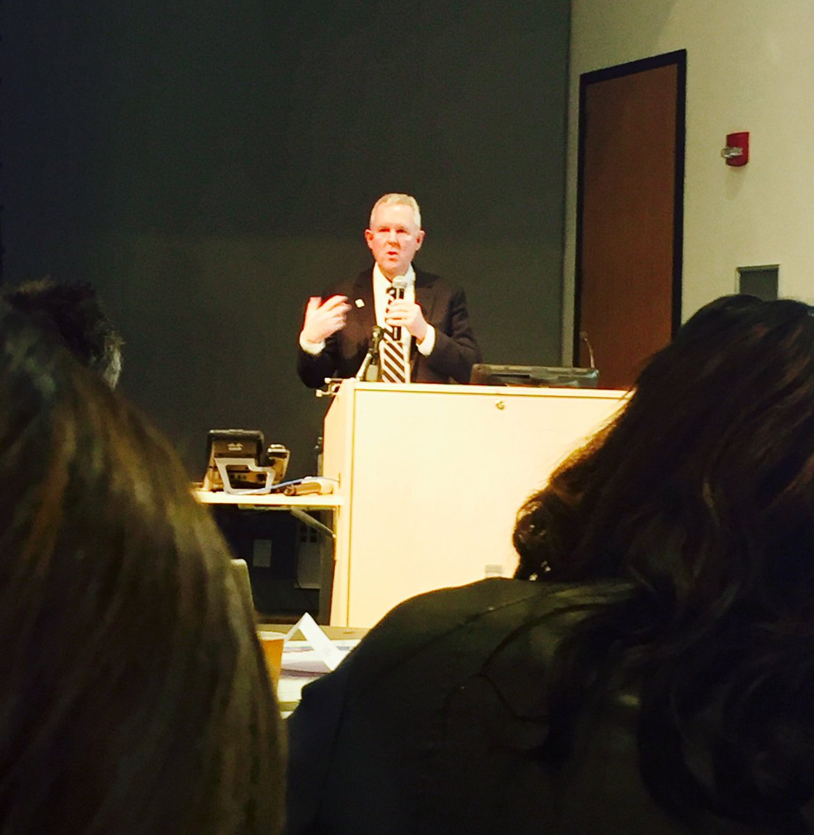 SustainDC's tweet photo. "We're the 1st generation 2 experience #climatechange &amp; are the last ones who can do something about it"@TommyWells @DOEE_DC  @100ResCities https://t.co/eUHnsE9zKe