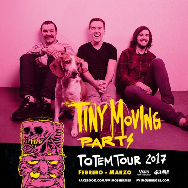 laEscenamx's tweet photo. Hola este 26 de febrero @TinyMovingParts en Culichi. https://t.co/2oGkxcVLt0