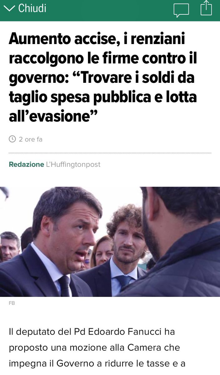antonio_bordin's tweet photo. Esilarante #Renzi: ora raccoglie le firme contro la manovra economica del suo governo.
Ormai più che un politico è un caso psichiatrico. https://t.co/pRt12UYlG1