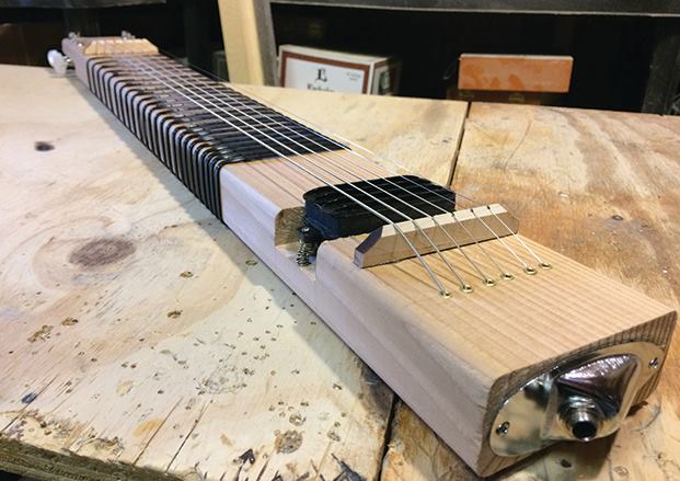 How to Build a 2x4 Lap Steel Guitar (in an Hour) bit.ly/2kYniZo