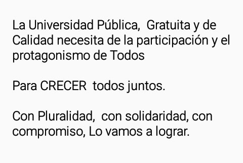 CrecerEzeiza's tweet photo. Acercamos tus inquietudes,  tus necesidades,  tus sugerencias. 
Juntos vamos a Crecer 
@Univ_Ezeiza @GranadosDulceOk 
#grupocrecer  #ezeiza https://t.co/u2yD51oACV