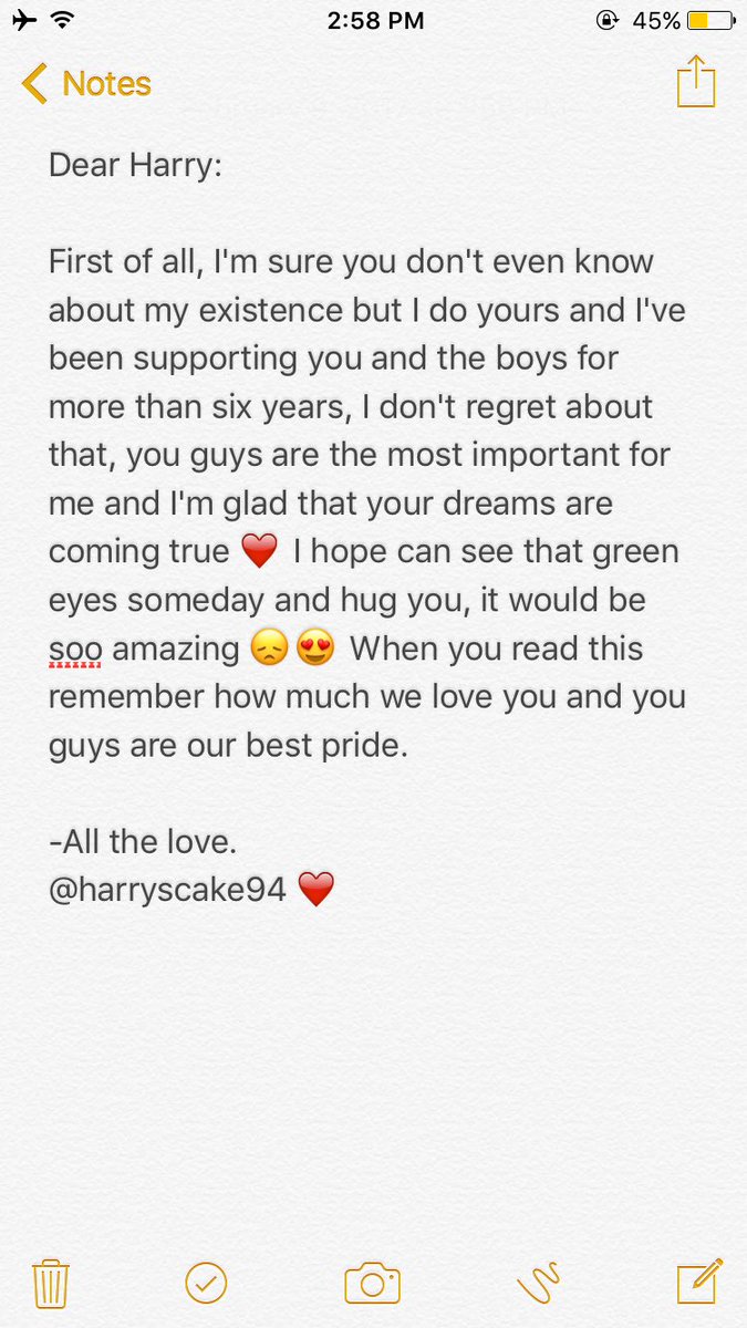 heskiwi94's tweet image. @Harry_Styles I wrote this for you 😍❤️