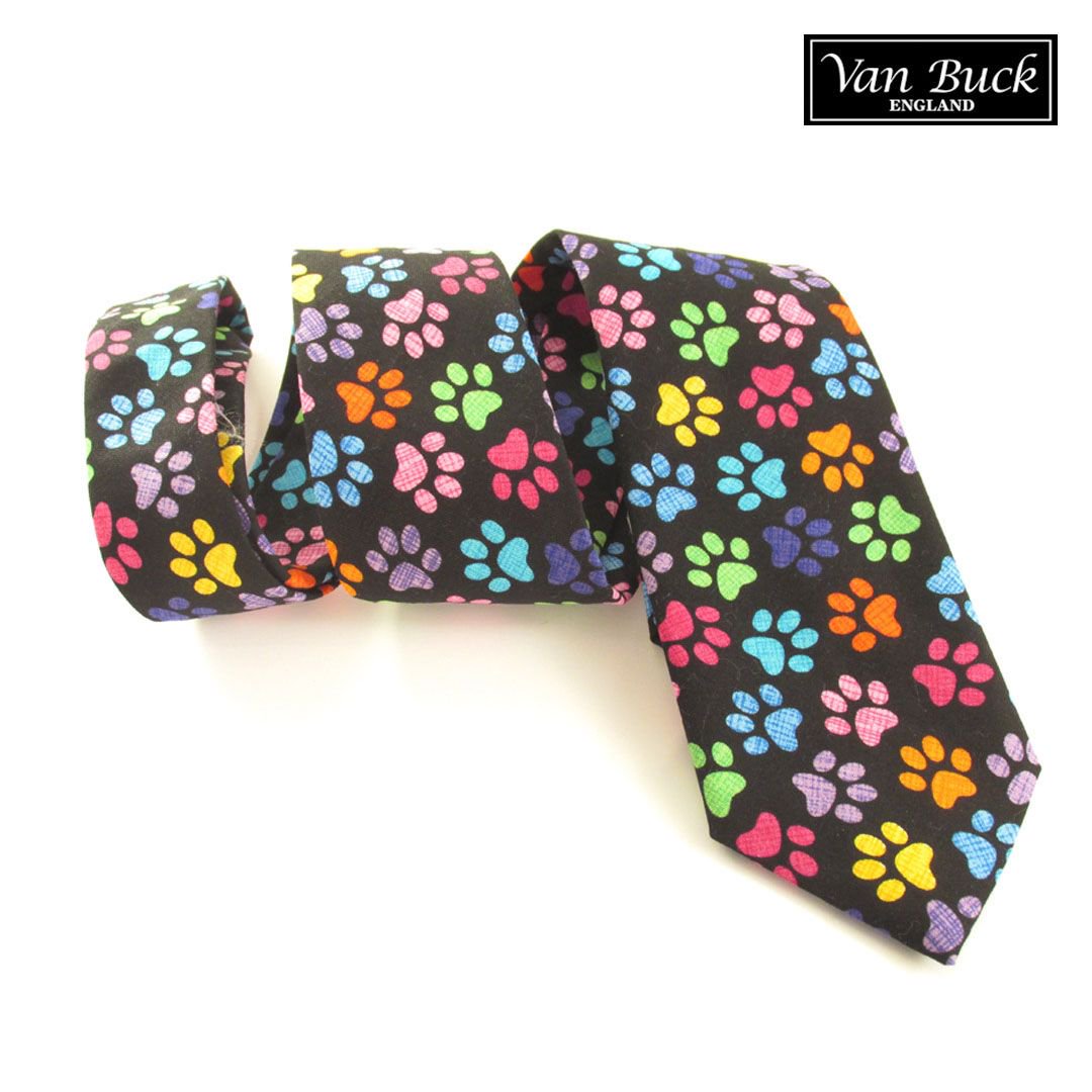 vanbuckengland's tweet photo. Grab our Multicoloured Paw Print Tie while you can!

https://t.co/Ppjjas3cgN

#vanbuck #tie #cottontie #pawprint #noveltytie #quirkytie #fun https://t.co/frMM1hXLnM