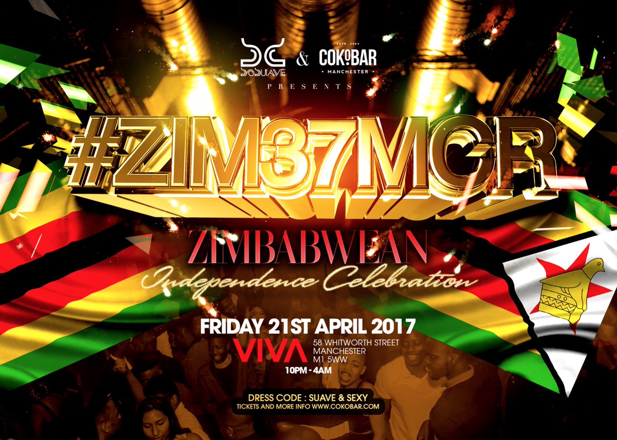 TEAMSOSUAVE's tweet photo. @TEAMSOSUAVE &amp; @CokobarMcr  
                  🔴PRESENTS 🔴
                      #ZIM37MCR
                                🇿🇼 https://t.co/TrBBcykDUs