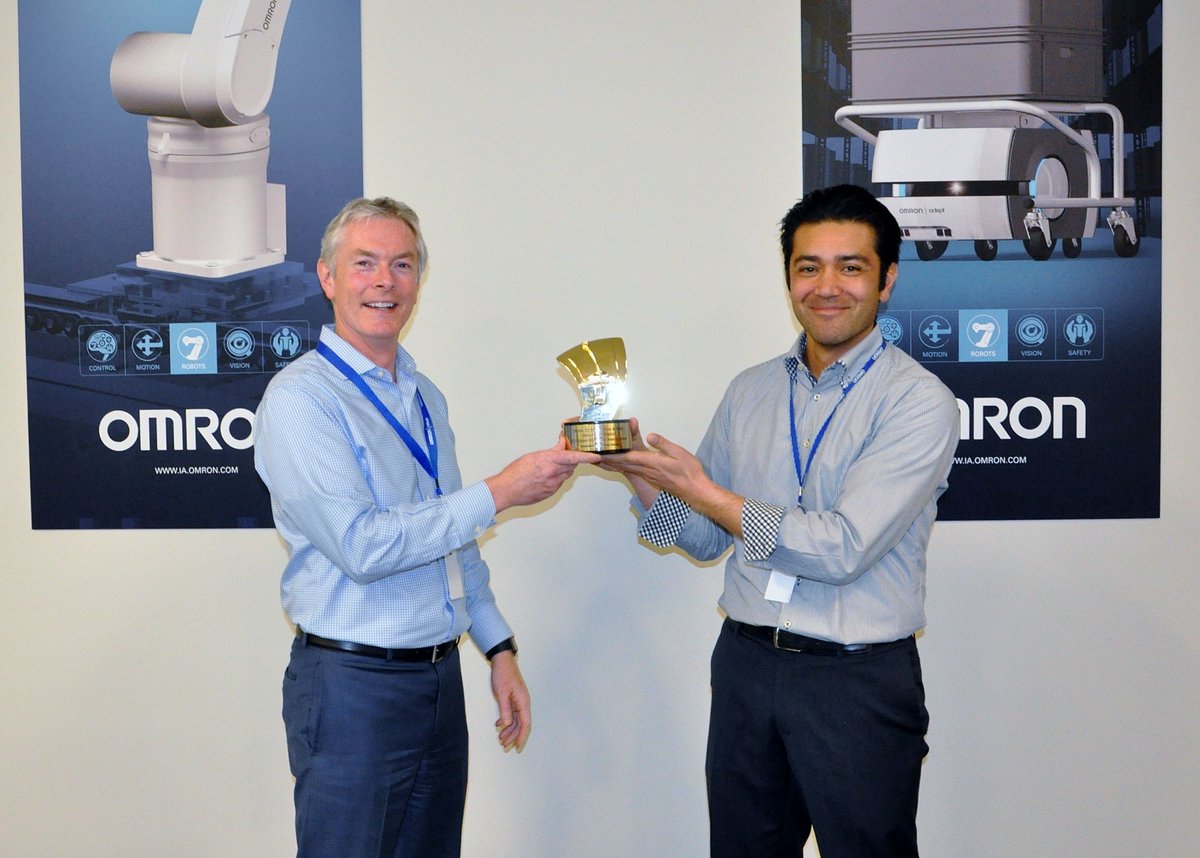 Omron Robotics and Safety Technologies (@adepttechnology) on Twitter photo Omron won 2017 Golden Mousetrap Award of Automation & Motion Control: Drives buff.ly/2kJtouu via <a href="/DesignNews/">Design News</a> Omron won 2017 Golden Mousetrap Award of Automation & Motion Control: Drives buff.ly/2kJtouu via <a href="/DesignNews/">Design News</a>