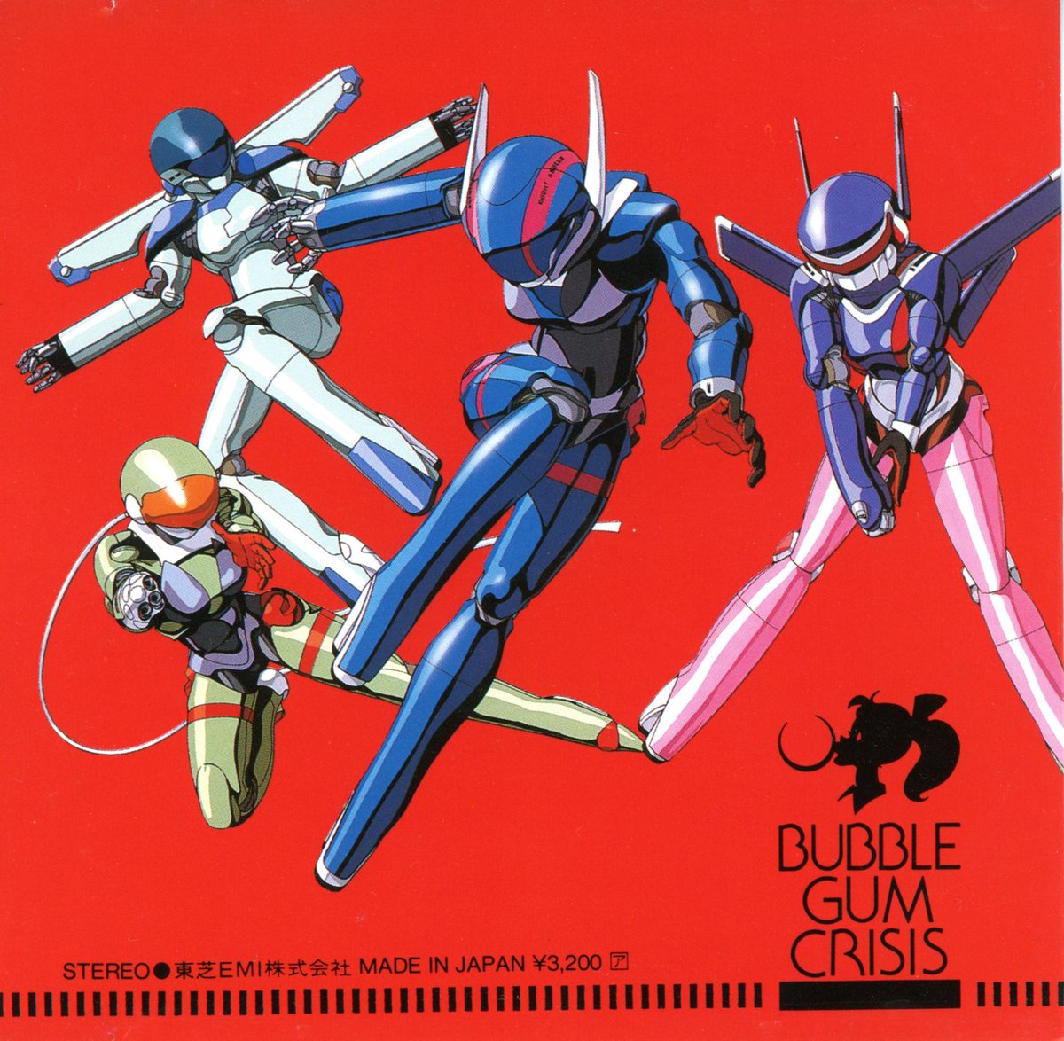 bubblegum crisis red eyes