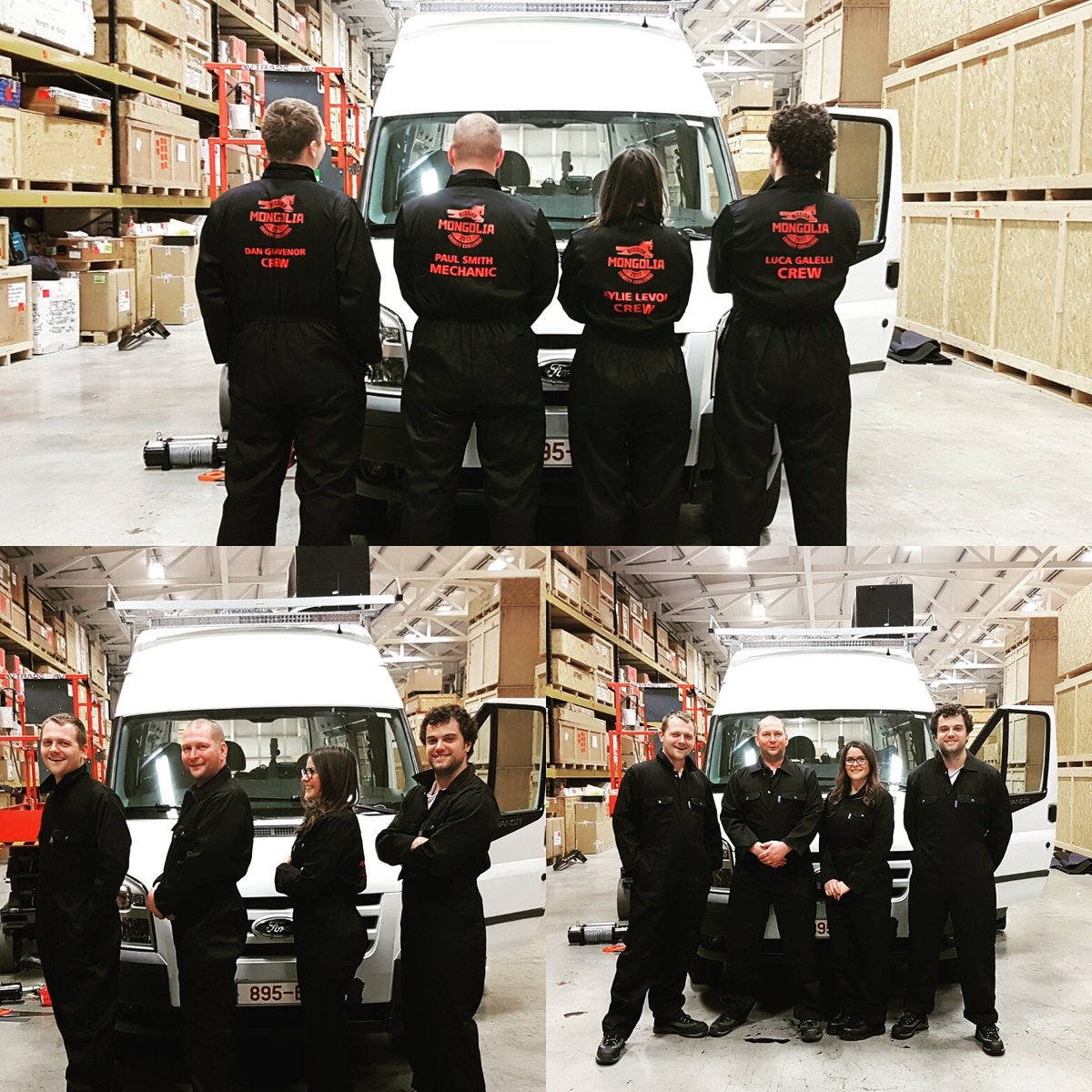 AvtradeMongolia's tweet image. Big thank you to our friends at @ContegoSafety for the gear! We look like professionals now! #lookthepart #coveralls #vanwork #mechanics