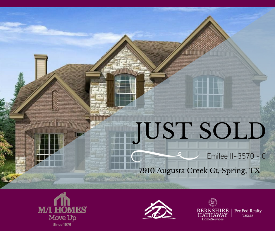 newt4hawks's tweet photo. #JustSold ~ 7910 Augusta Creek Ct in #SpringTx! #NewConstruction Give us a call to learn more about local #DFWBuilders. #TheDungerTeam https://t.co/byFzxTDKLV