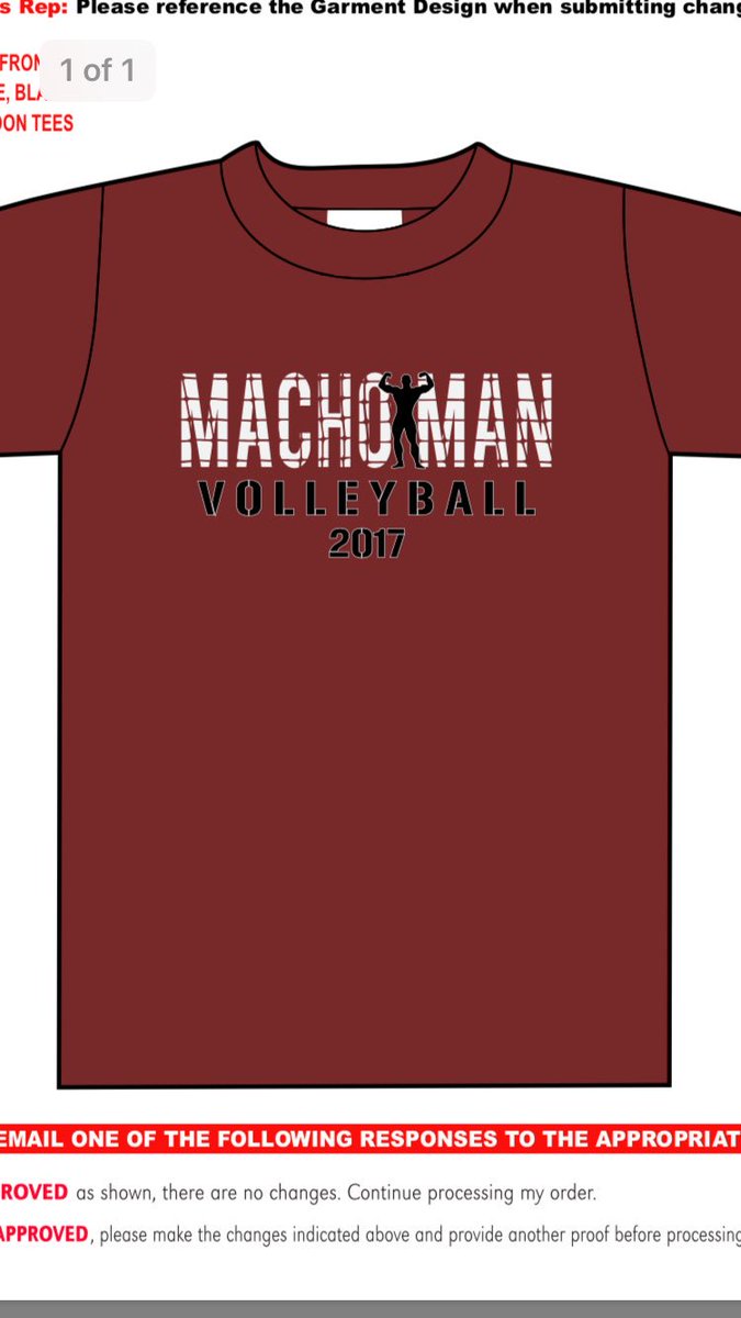 afiala19's tweet image. Macho Man Volleyball will be held march 2 2017! pls vote on the shirts you would like to receive!
