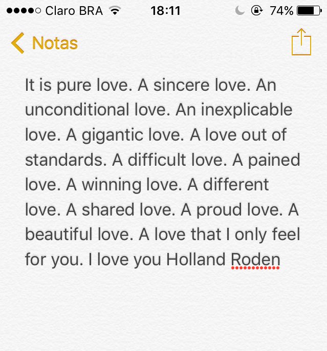 artsywatson's tweet photo. 🍁I love u so much @hollandroden 
Can you make my dream come true and follow me ? 🍁 https://t.co/DyDwA511Y6