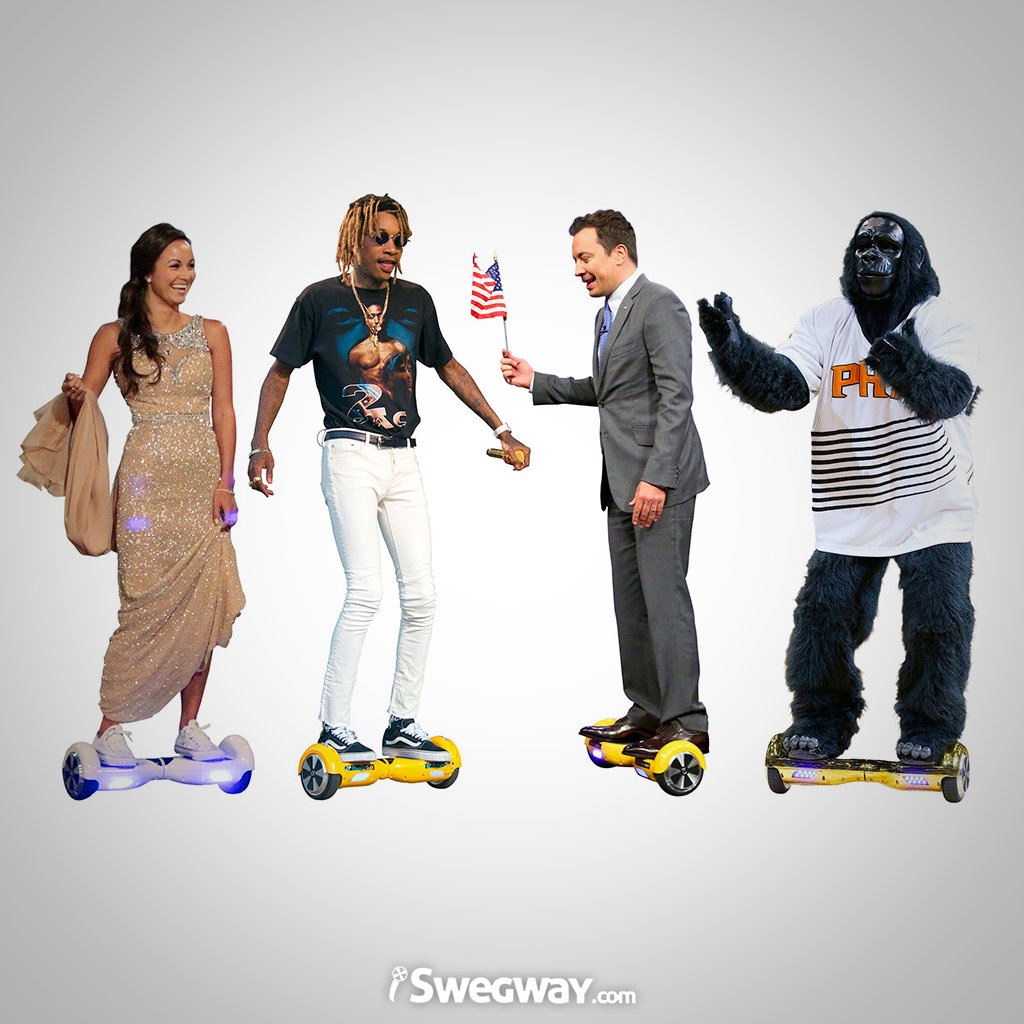 iSwegwayCom's tweet photo. There are so many celebrities that have been spotted riding Swegways. Who’s your favourite Swegway celebrity? #swegway #hoverboard https://t.co/7uy7KLYNTQ
