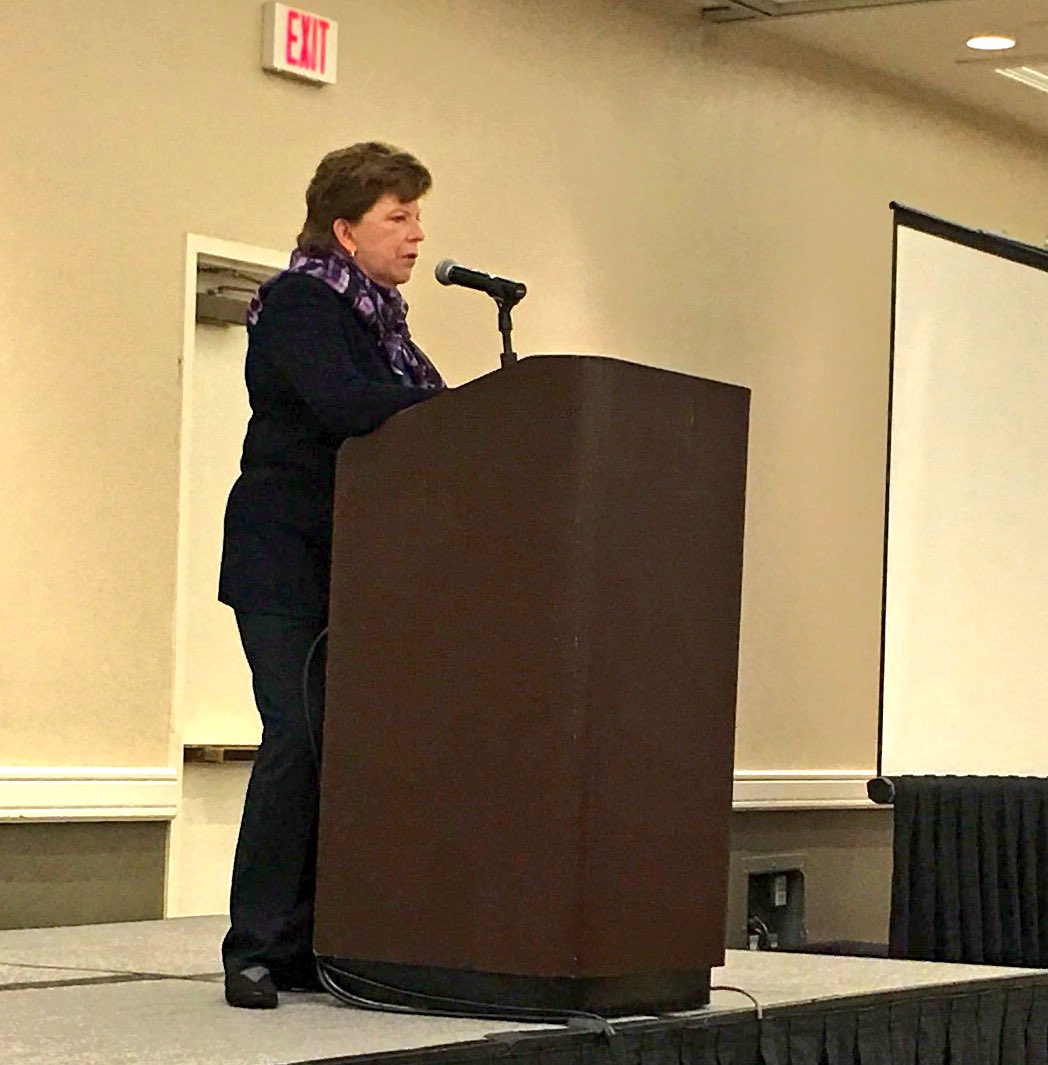 margieacsa's tweet photo. "Men of quality are not threatened by women's equality" said Delaine Eastin of the ACSA men who attended the women's breakfast. #casupts https://t.co/4tA5aKqr9x