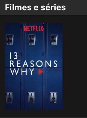 13PorquesBRA's tweet image. Ver os posters na Netflix já bate uma ansiedade.