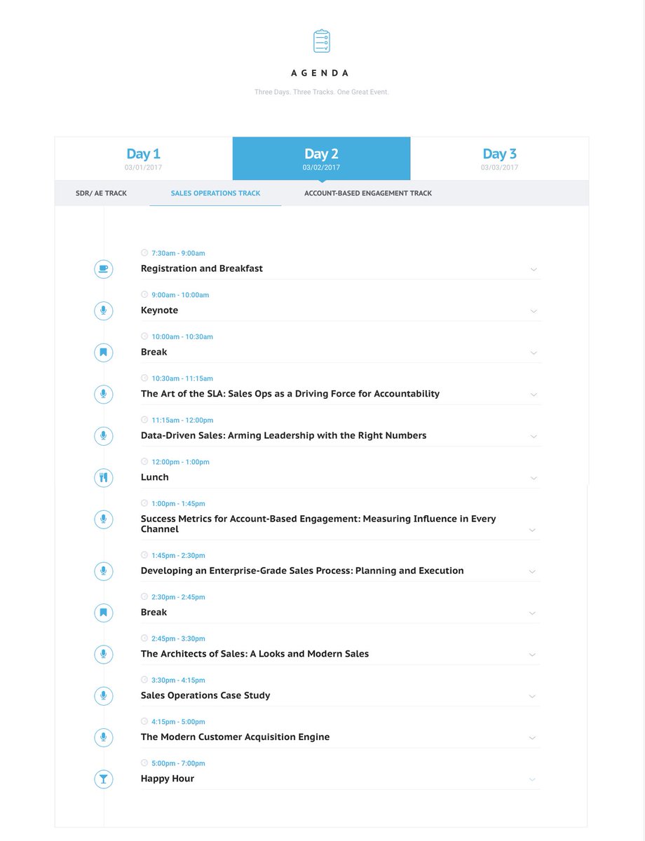 Salesloft's tweet photo. This #Rainmaker17 track is designed specifically for the #SalesOps leader - the true masters of the sales universe! https://t.co/SUutrHtdiy https://t.co/bbfSqx68aJ