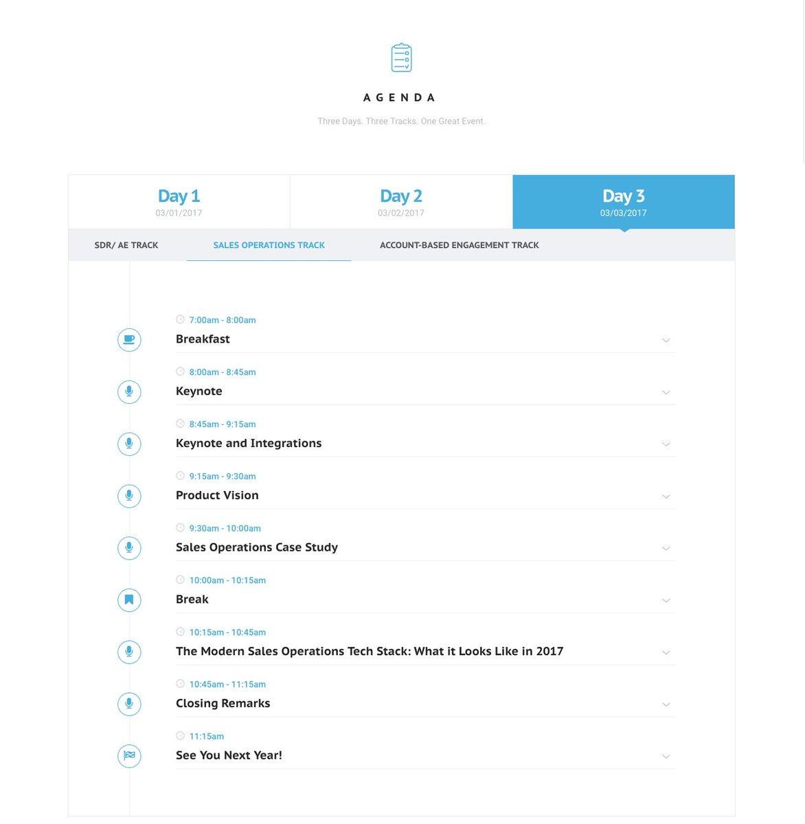 Salesloft's tweet photo. This #Rainmaker17 track is designed specifically for the #SalesOps leader - the true masters of the sales universe! https://t.co/SUutrHtdiy https://t.co/bbfSqx68aJ