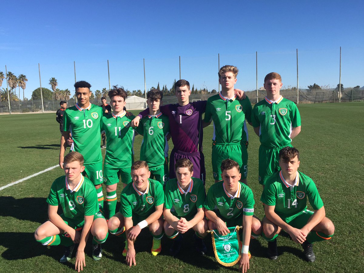 IrelandFootball's tweet photo. Under 17 International Friendly Result:
Republic of Ireland 2-0 Hungary
Adam Idah ⚽, Luke Nolan ⚽ #COYBIG https://t.co/0GRLdzYWgw