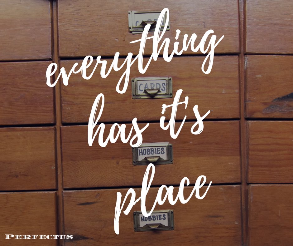 PerfectusCo's tweet image. #organize #clean #perfect
