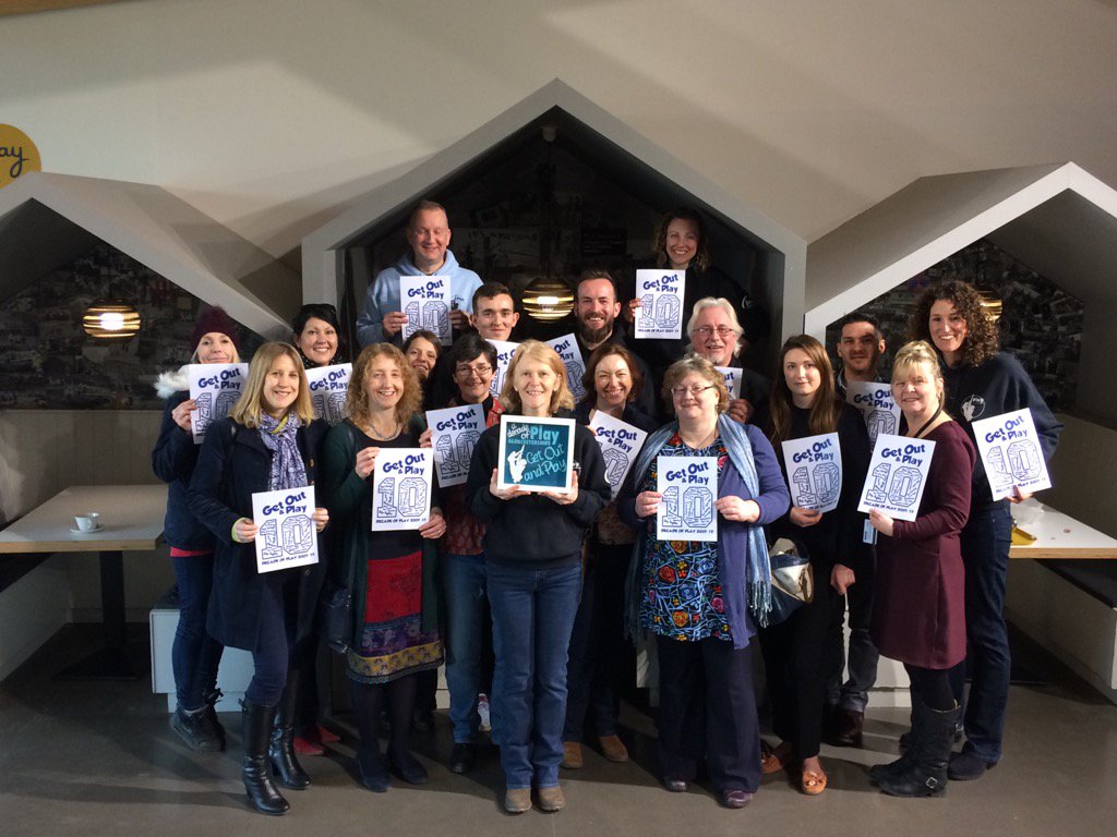 Play_Glos's tweet photo. Our funders &amp; friends loved our photo exhibition celebrating #PGTurns10 Thanks to fab @glouc_services for hosting us https://t.co/r0FH61GKs2