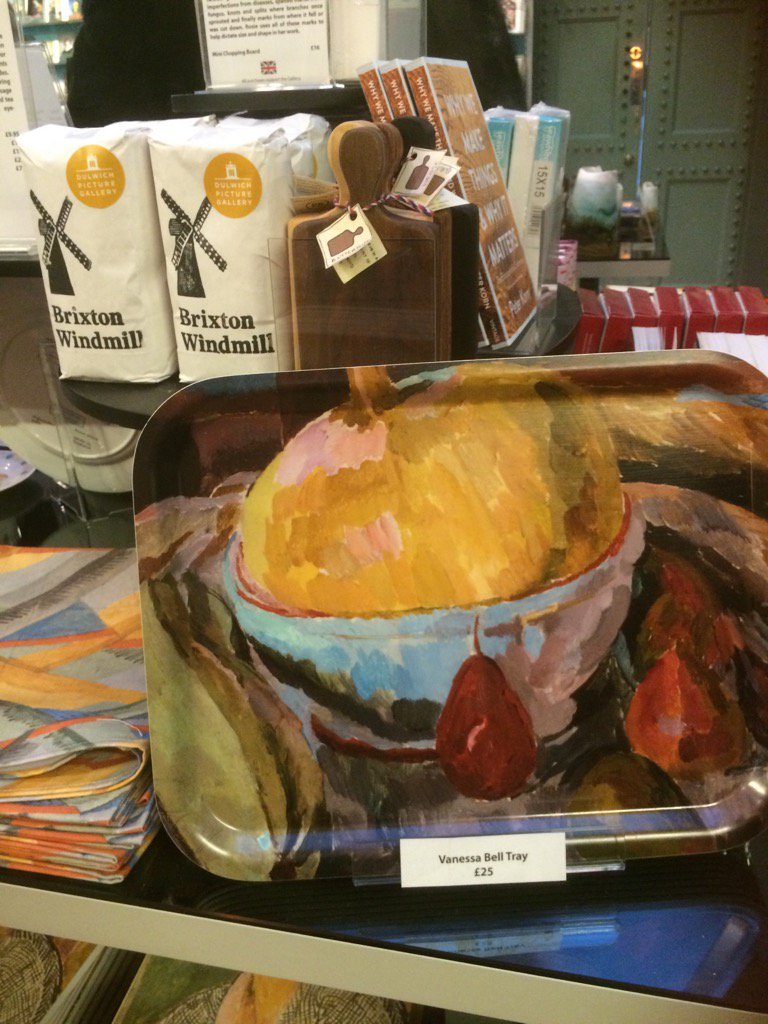 m_rubalcava's tweet photo. My my look what I just found @brixtonwindmill flour alongside Vanessa Bell tray @DulwichGallery https://t.co/N9voPVkRXS