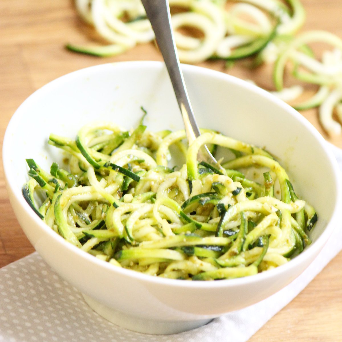 ClubGlutenFree's tweet photo. Courgetti with homemade basil pesto 🌿 
#glutenfree #celiac #coeliac https://t.co/S6m9izn85i