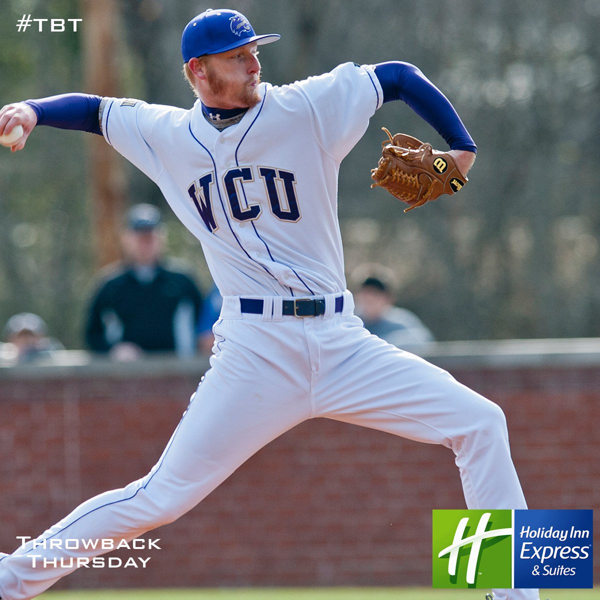 Catamounts's tweet photo. #TBT @SylvaHotel #CatamountBaseball 2014 season-opening 3-2 win over @HailStateBB. Pitcher Jeremy Null fanned 12 in win. https://t.co/ScrIS4Qc4Z