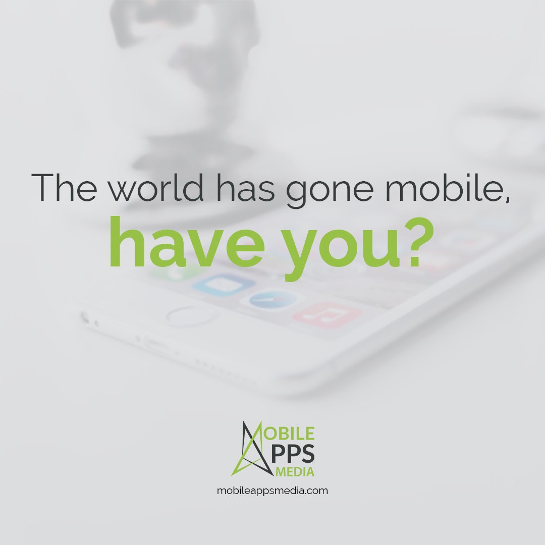 MobileAppsMedia's tweet photo. Apps are a proven mobile marketing winner. GET ON BOARD TODAY! #MobileAppsMedia #StayConnected #BeMobile https://t.co/IKeyEBjPas