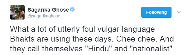 Babu_Bhaiyaa's tweet photo. Those who use vulgar language here automatically become 'Hindu' &amp; 'Nationalists'.. But terrorists have no religion- Journalism rule 420 https://t.co/WPr5QvuQFg