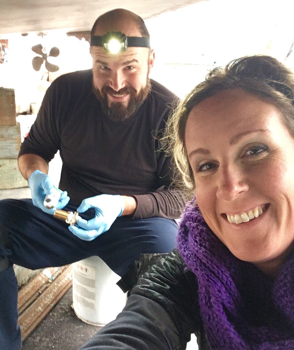 Leave the cold outdoors and let Boating Made Easy complete your To Do List. We've got ya covered. Call or schedule online today. #boatwork