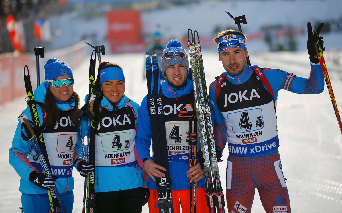 спартакиада 2024 биатлон эстафета