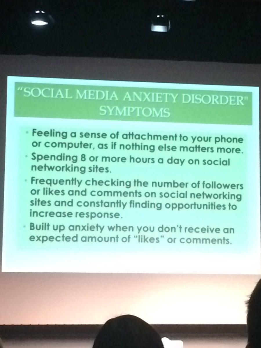 ShanLillywhite's tweet image. Wade Worochan at #NCTCA2017 presenting on unsocial media: virtual reality causing real world anxiety. #socialmediaanxietydisorder