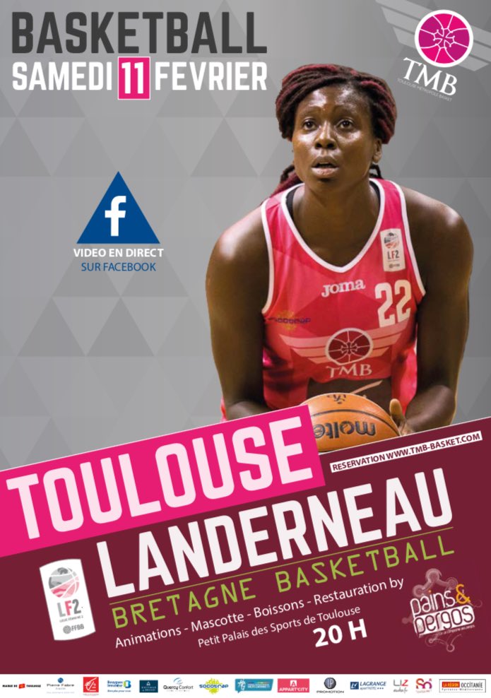 TMB_Basket's tweet image. Samedi soir c'est une grande première : nous diffuserons le Match en Direct sur facebook avec la09tv.fr #TMBLAN