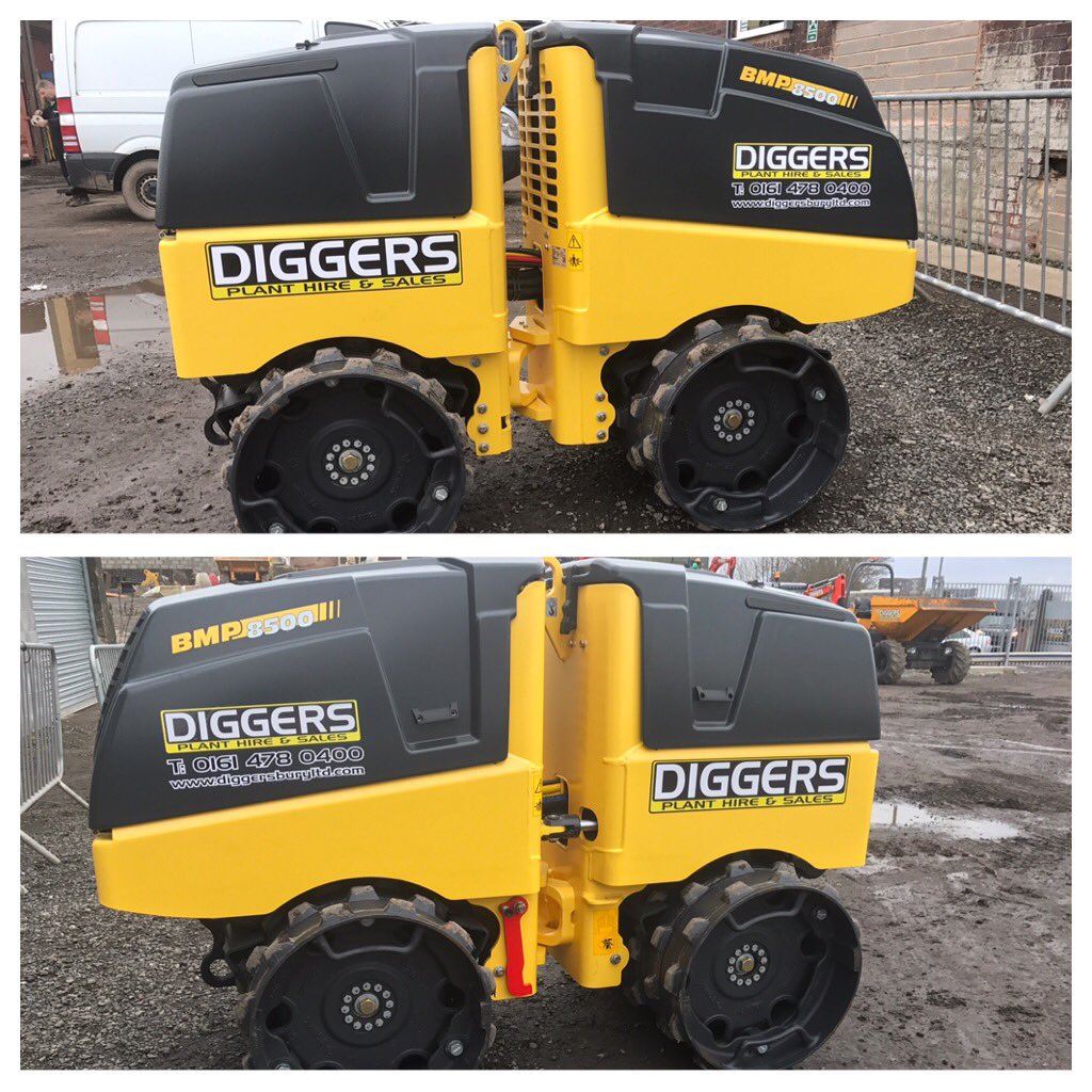DiggersBuryLtd's tweet photo. 1st of 4 Trench Rollers landed today. Please contact for any requirements. 0161 478 0400 https://t.co/qZrmybGm1T