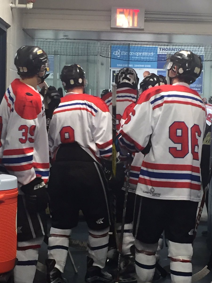 rielsMMJHL's tweet image. GAMEDAY!! @rielsMMJHL (15-17-5) battle the St. Vital Vics (19-13-5) Tonight at #StVitalArena. Puck drop 7:30pm. #StB #8left