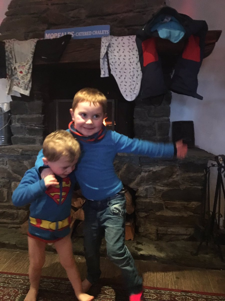 Morealps's tweet photo. Drying the kids clothes the traditional way @Morealps #larosiere #lesarcs #valdisere #skiing #chaletholidays https://t.co/J94NaZ7NuL