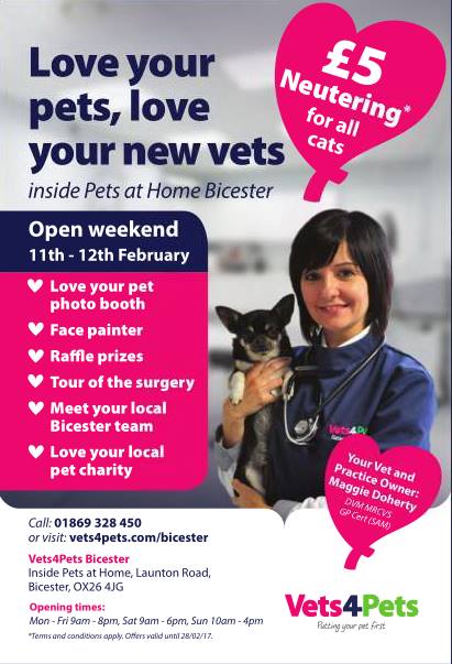 TPRehoming's tweet photo. Tiny Paws will be at Vets4Pets #Bicester this weekend... Loads happening... face painting, photobooth.... Come along and join in the fun https://t.co/Qfye7xRxCo