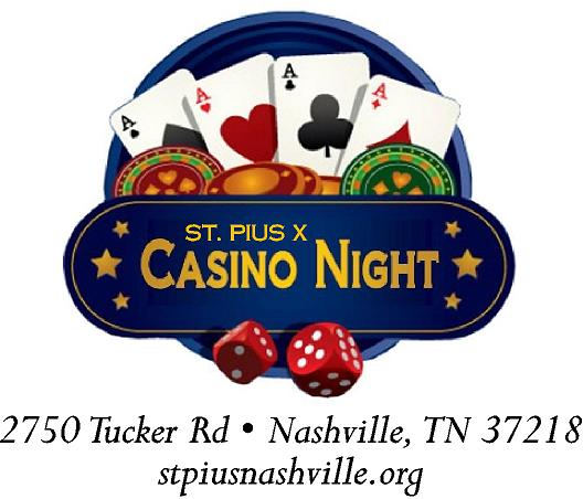 do you have your tickets? #CasinoNight2017 get them now at stpiusnashville.org