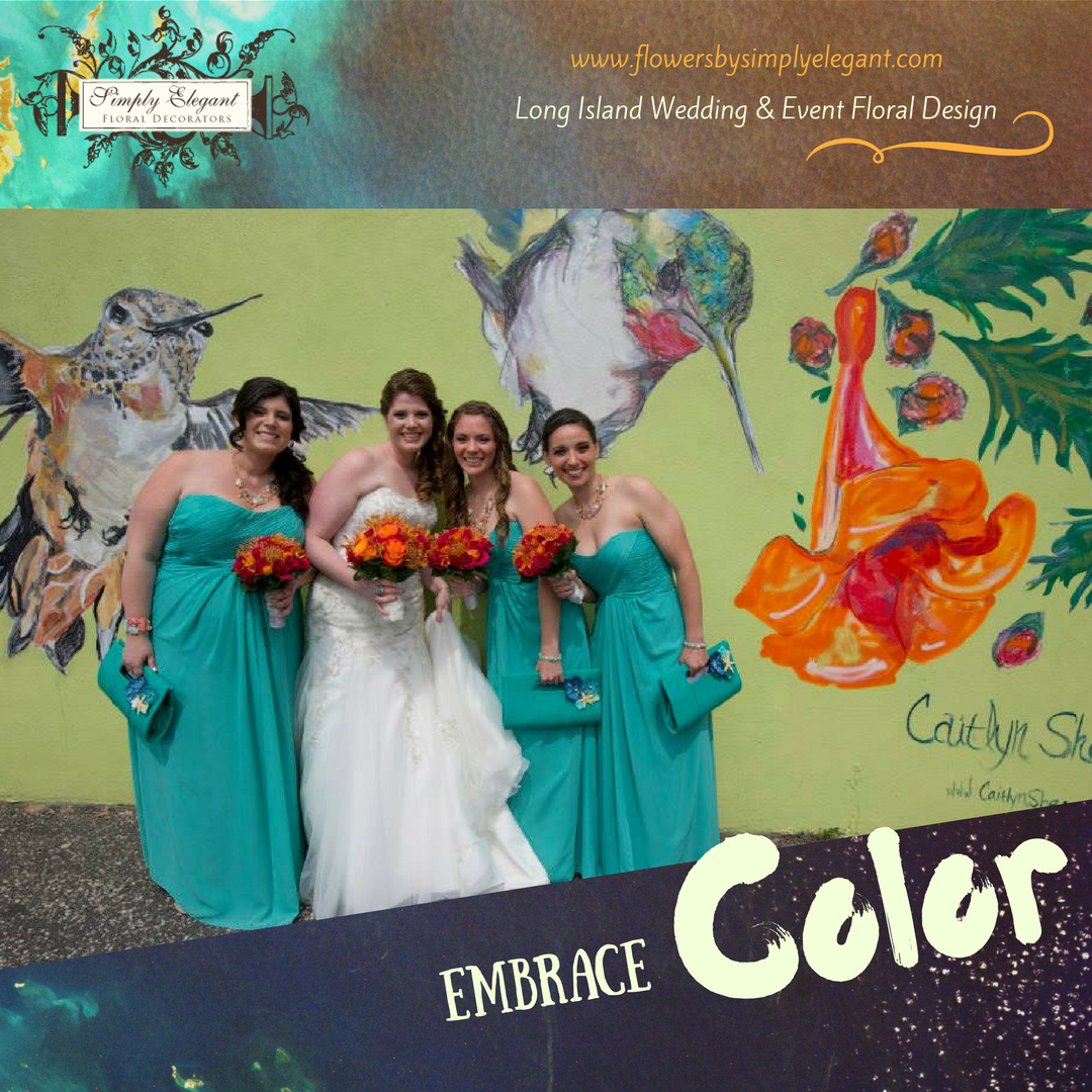 LIeventflowers's tweet photo. Retweet if you had or are planning to have a colorful bridal party! #simplyelegant #colorburst #liweddings #weddingflowers #longisland https://t.co/bZ4kVZ5NiB