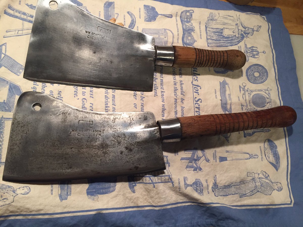 Cookingcaptian's tweet photo. @RealToddHudson #staysharp #cleaver #sharpchef thank you for the follow https://t.co/9BcrprkLEP