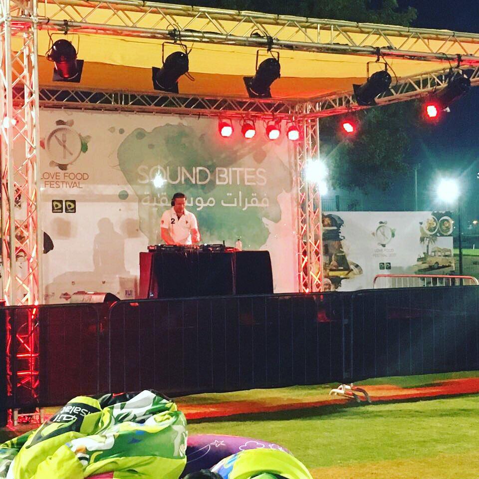 SoleAgency's tweet photo. We are back on the #soundbite stage @lovefoodfestad #alain #inalain  #music #dj #foodtrucks #foodlovers #musiclovers  #lovefoodfest https://t.co/bz8xL6ml4J