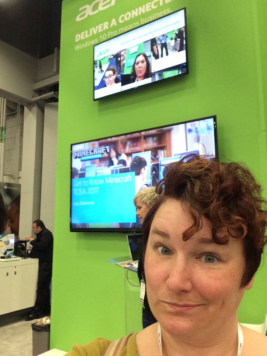 Getting my tech on at #AcerAtTCEA