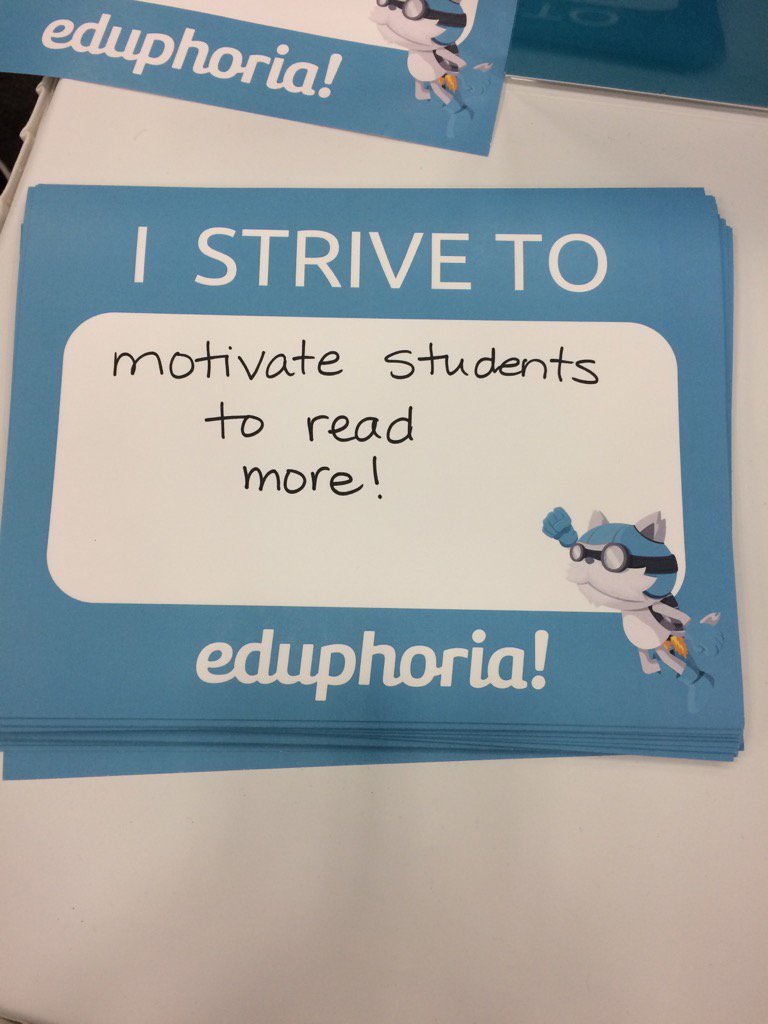 mrscschulz's tweet photo. #IStrive2
#TCEA17
@eduphoria https://t.co/qyza4fJeYU