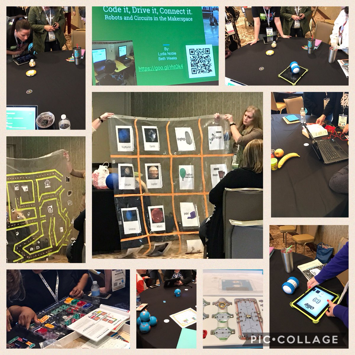 MHSbuff_library's tweet photo. Code it, Drive it, Connect it #tcea17 #makerspace #hslibraries Awesome Session https://t.co/IaLQjt88ac